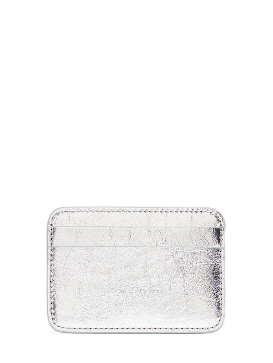 Acne Studios Crinkled leather card holder