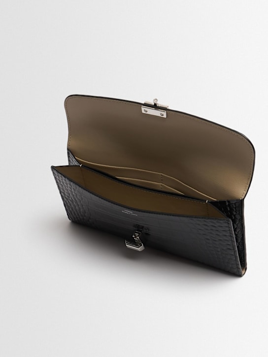 Toteme T-Lock croc embossed leather wallet 5 Toteme T-Lock croc embossed leather wallet