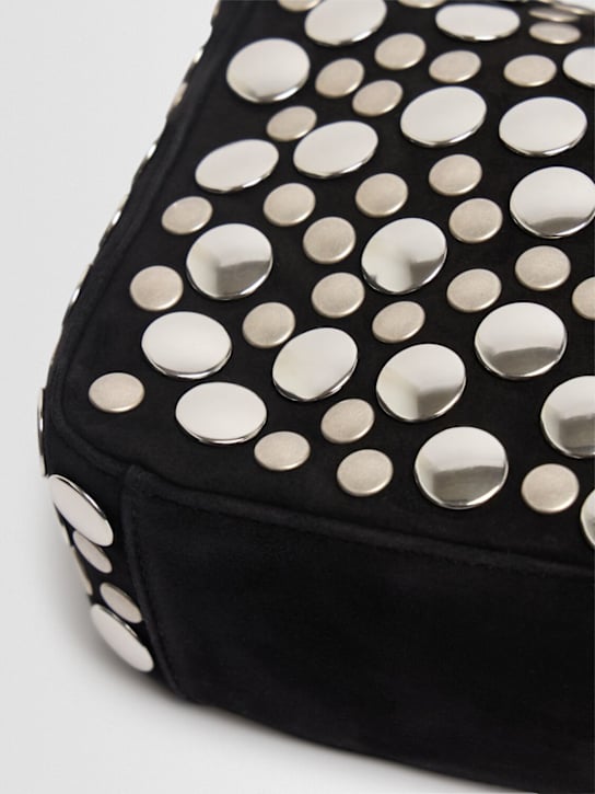 Khaite Small Elena studded suede top handle bag 4 Khaite Small Elena studded suede top handle bag