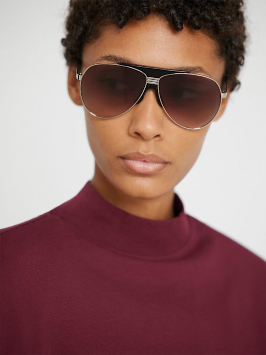 The Attico Aviator sunglasses
