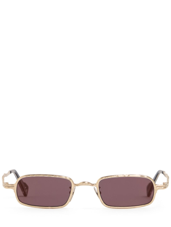 Kuboraum Berlin Z18 squared metal sunglasses
