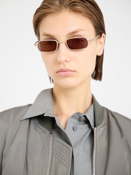 Kuboraum Berlin Z18 squared metal sunglasses 3 Kuboraum Berlin Z18 squared metal sunglasses