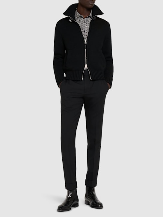 Tom Ford Wool full zip cardigan