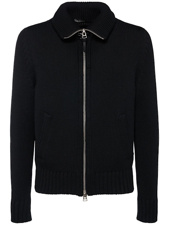 Tom Ford Wool full zip cardigan