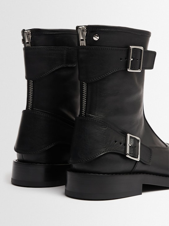 Ann Demeulemeester Eero leather biker boots