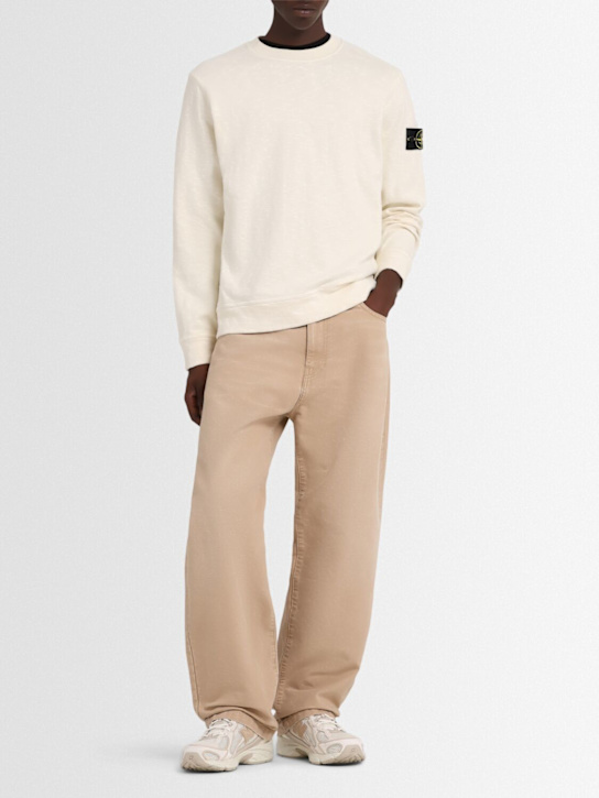 Stone Island Vanisé brushed heavy cotton sweatshirt