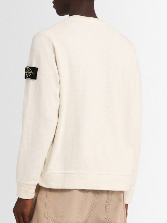 Stone Island Vanisé brushed heavy cotton sweatshirt