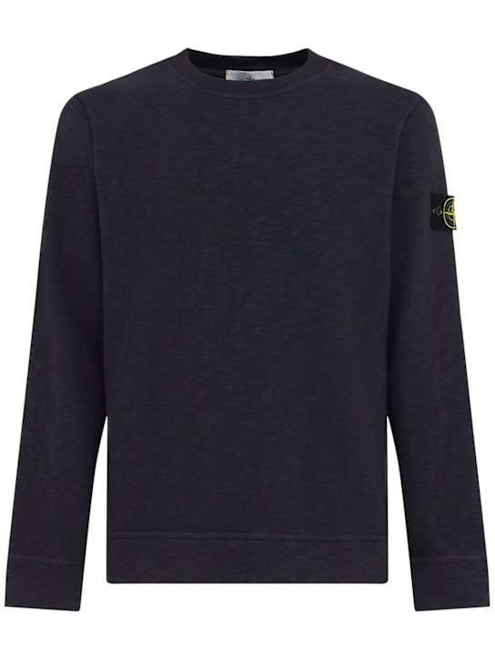 Stone Island Vanisé brushed heavy cotton sweatshirt