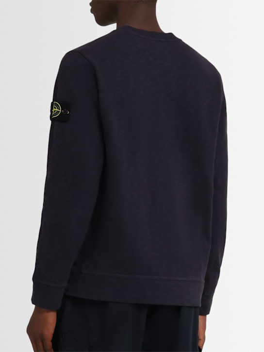 Stone Island Vanisé brushed heavy cotton sweatshirt