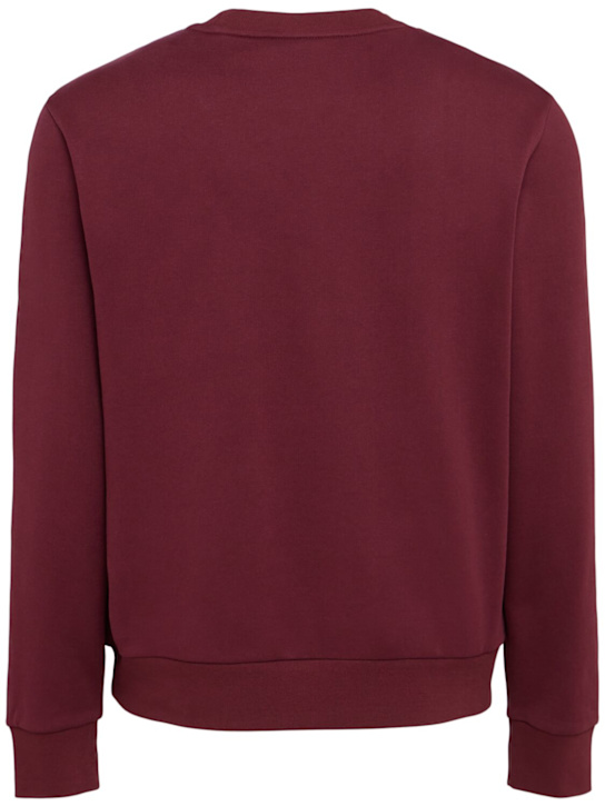 Moncler Logo cotton fleece crewneck sweatshirt 4 Moncler Logo cotton fleece crewneck sweatshirt