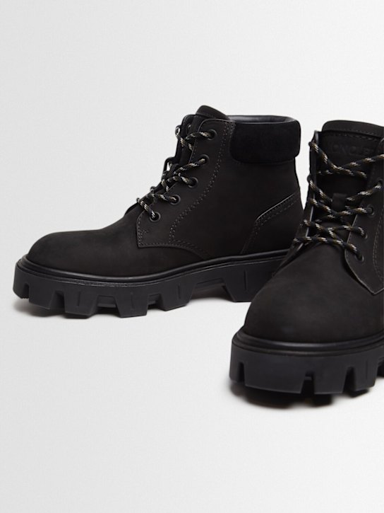 Moncler Peak City suede leather lace-up boots 4 Moncler Peak City suede leather lace-up boots