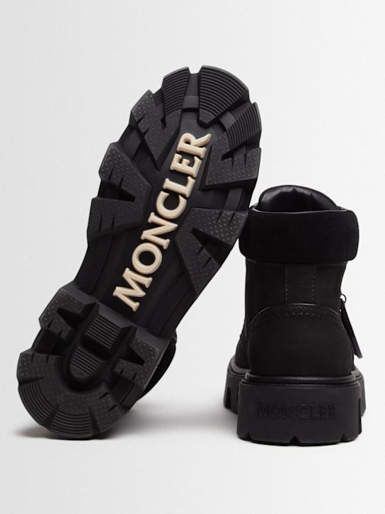Moncler Peak City suede leather lace-up boots 5 Moncler Peak City suede leather lace-up boots