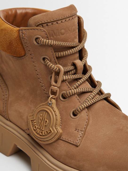Moncler Peak City suede leather lace-up boots 4 Moncler Peak City suede leather lace-up boots