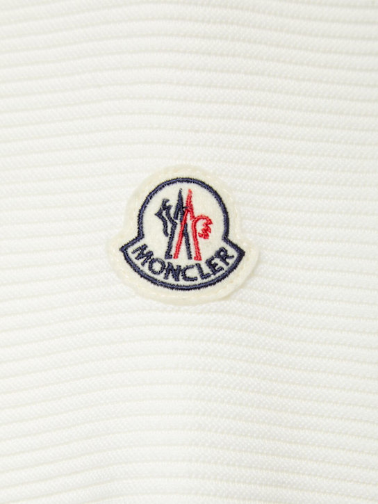 Moncler Cotton & nylon down cardigan jacket