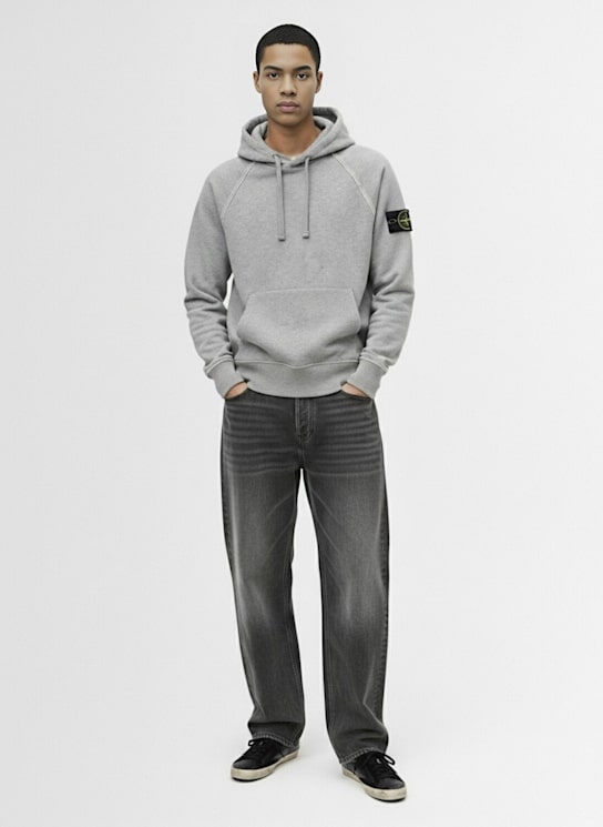 Stone Island Brushed cotton sweatshirt hoodie