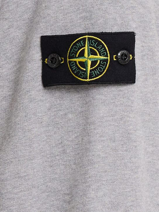 Stone Island Brushed cotton sweatshirt hoodie 4 Stone Island Brushed cotton sweatshirt hoodie
