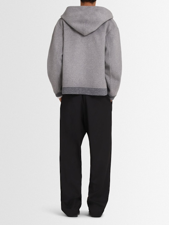 The Core Wool blend full zip hoodie 5 The Core Wool blend full zip hoodie