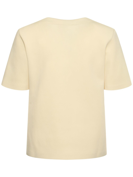 Auralee Wetsuit jersey lace-up top