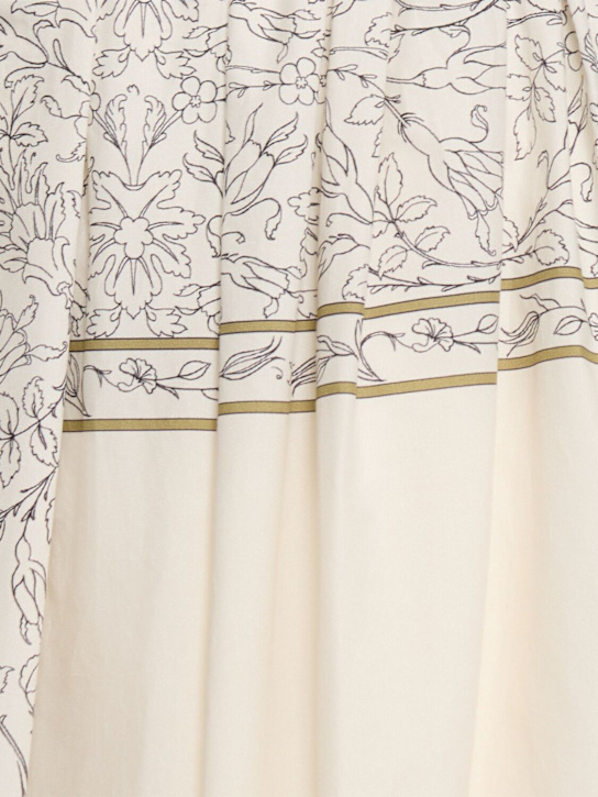 Giambattista Valli Printed poplin skirt