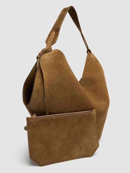 Khaite Medium Lotus suede tote bag 3 Khaite Medium Lotus suede tote bag
