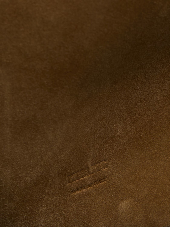 Khaite Medium Lotus suede tote bag 4 Khaite Medium Lotus suede tote bag