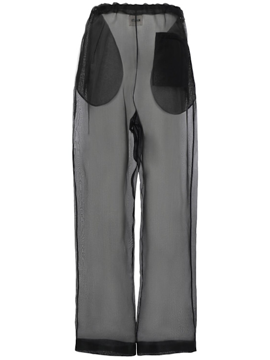 Khaite Trenton stretch silk organza pants 4 Khaite Trenton stretch silk organza pants