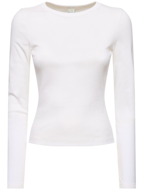 Flore Flore Max Tee organic cotton rib l/s t-shirt