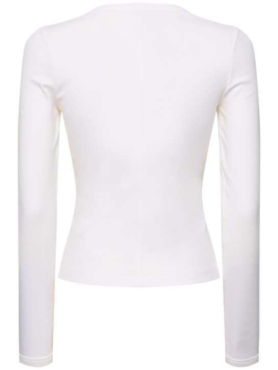 Flore Flore Max Tee organic cotton rib l/s t-shirt 5 Flore Flore Max Tee organic cotton rib l/s t-shirt