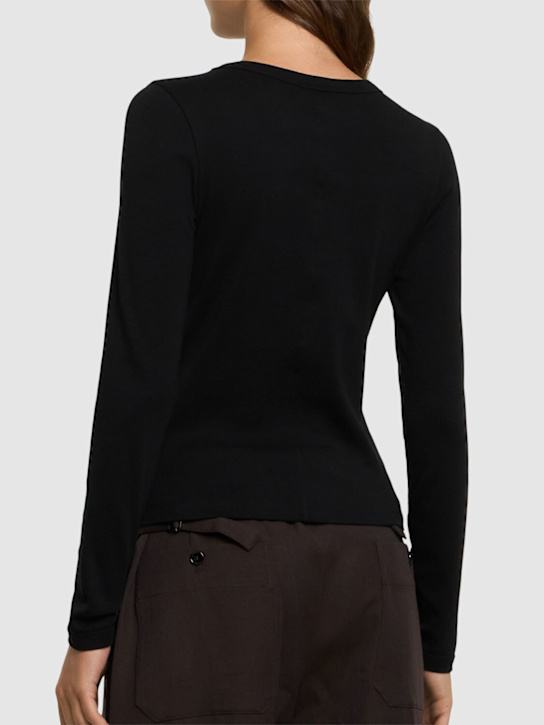 Flore Flore Max Tee organic cotton rib l/s t-shirt 8 Flore Flore Max Tee organic cotton rib l/s t-shirt