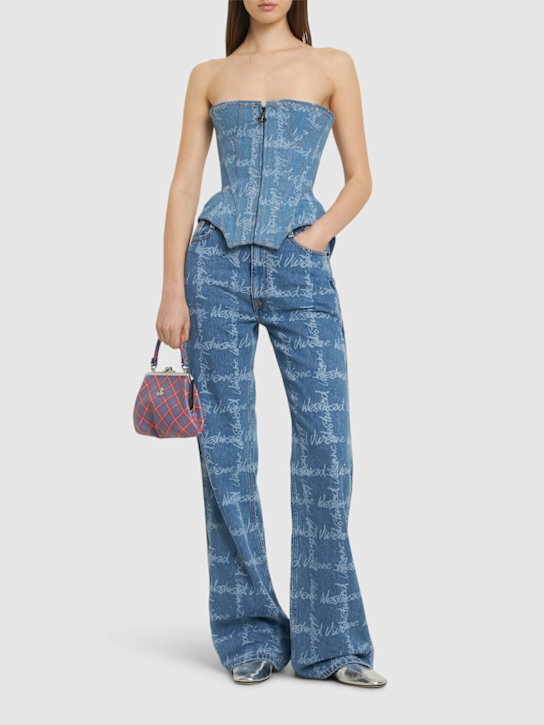 Vivienne Westwood Cobrax denim corset