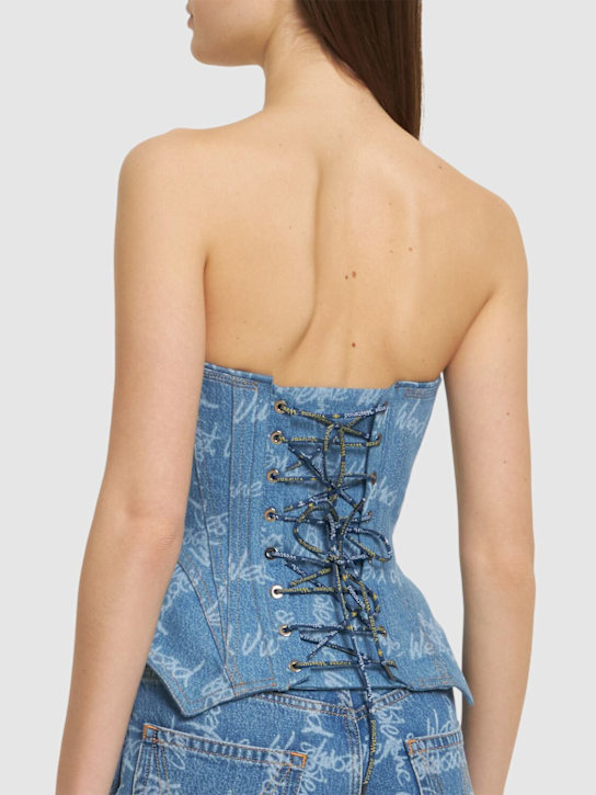 Vivienne Westwood Cobrax denim corset 3 Vivienne Westwood Cobrax denim corset