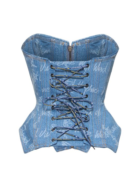 Vivienne Westwood Cobrax denim corset 4 Vivienne Westwood Cobrax denim corset