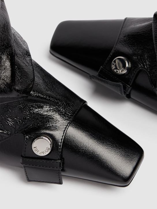 The Attico 95mm Juno shiny leather knee-high boots 4 The Attico 95mm Juno shiny leather knee-high boots