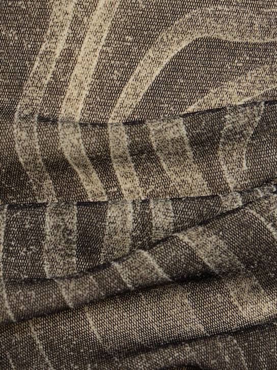 Jean Paul Gaultier Mesh spiral printed mini dress 5 Jean Paul Gaultier Mesh spiral printed mini dress