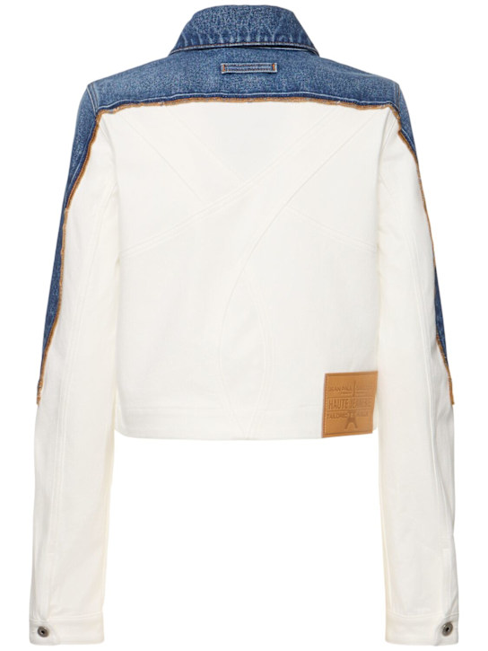 Jean Paul Gaultier Petit Grand trompe l'oeil denim jacket