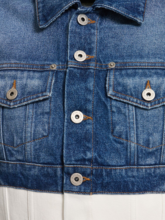 Jean Paul Gaultier Petit Grand trompe l'oeil denim jacket