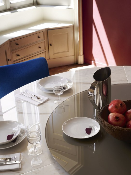 Cassina Set of 2 Service Prunier plates 3 Cassina Set of 2 Service Prunier plates