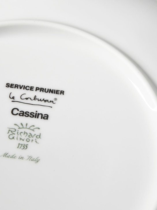 Cassina Set of 2 Service Prunier plates 5 Cassina Set of 2 Service Prunier plates