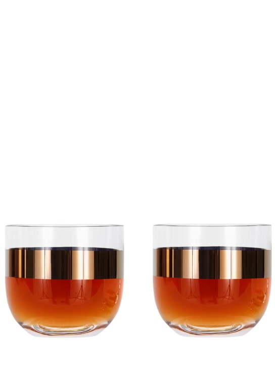 Tom Dixon Set of 2 Tank whiskey glasses 4 Tom Dixon Set of 2 Tank whiskey glasses