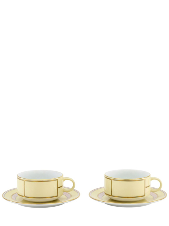 Ginori 1735 Diva Colonna 2-piece tea set