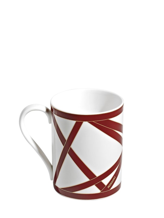 Missoni Home Nastri Bordeaux mug