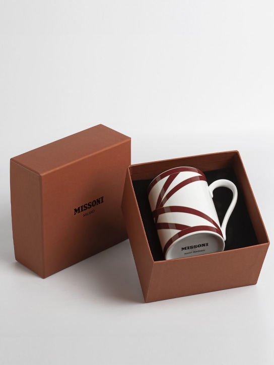 Missoni Home Nastri Bordeaux mug 3 Missoni Home Nastri Bordeaux mug