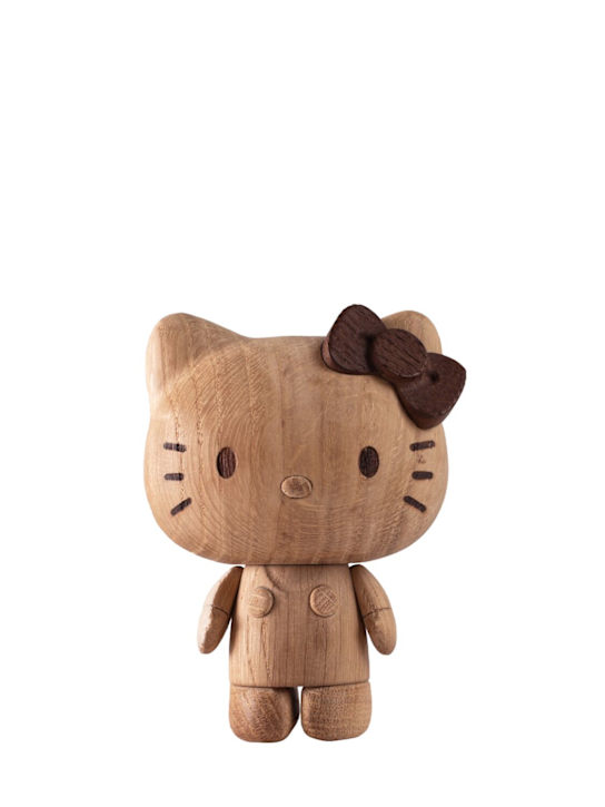 Boyhood Hello Kitty small oak figurine