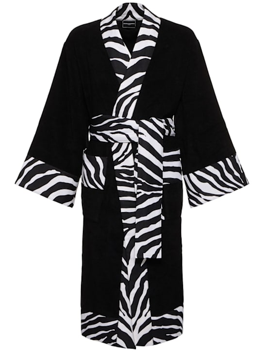 Dolce&Gabbana Zebra bathrobe