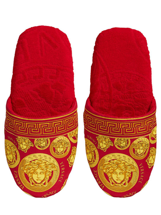 Versace Medusa amplified slippers