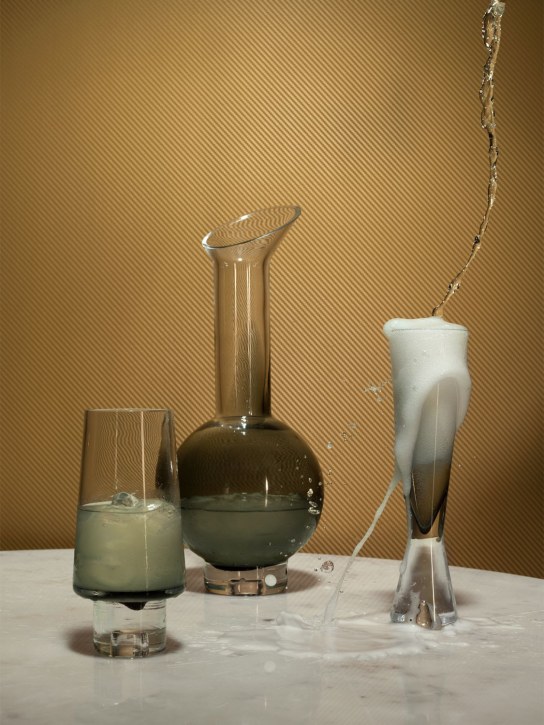 Tom Dixon Set of 2 Tank champagne glasses 4 Tom Dixon Set of 2 Tank champagne glasses