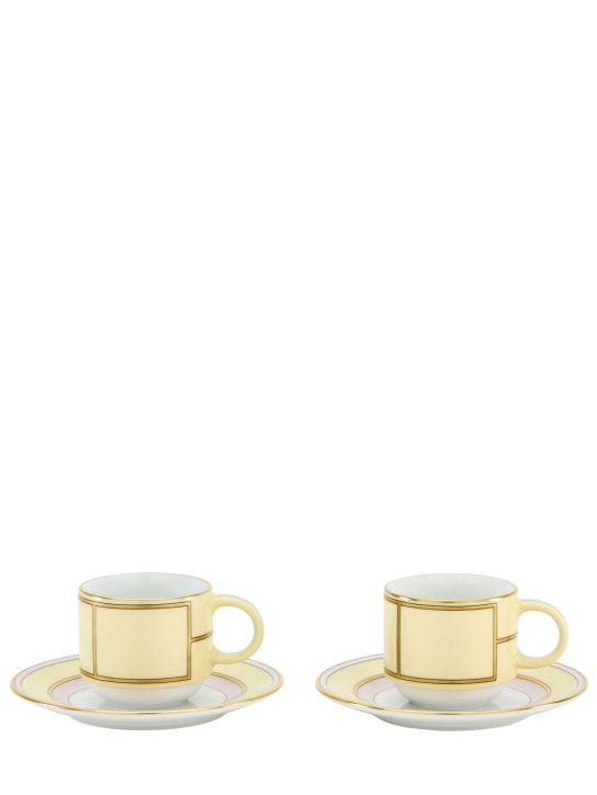 Ginori 1735 Diva Colonna 2-piece coffee set