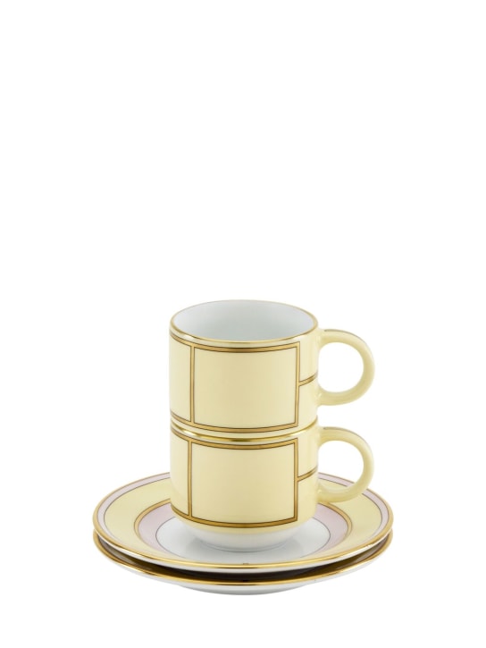 Ginori 1735 Diva Colonna 2-piece coffee set