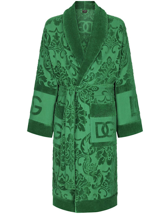 Dolce&Gabbana Jacquard bathrobe
