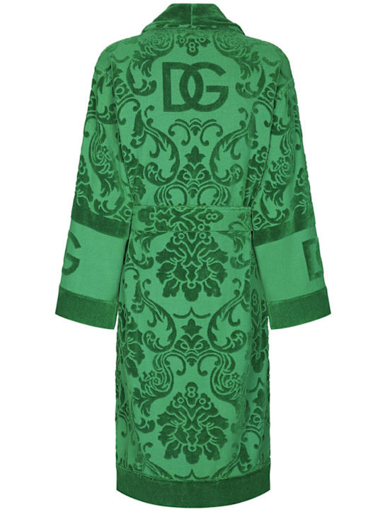 Dolce&Gabbana Jacquard bathrobe